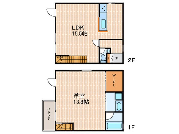 RA-ASHIYAの物件間取画像